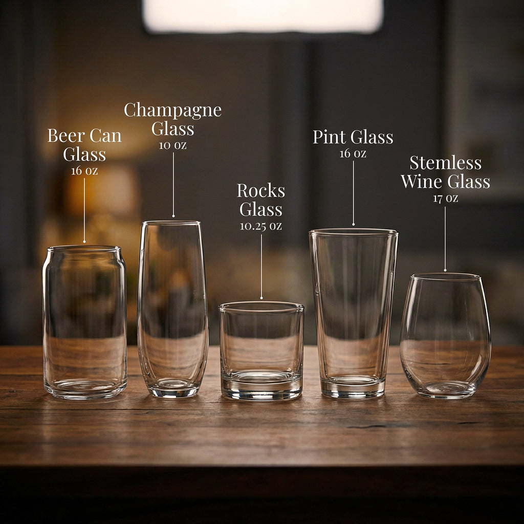 Skipjack Sailboat Engraved Glass
