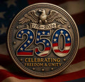 250 Years Anniversary Coins