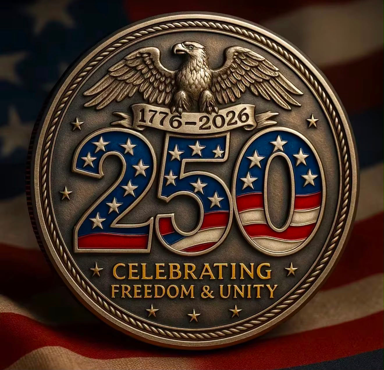 250 Years Anniversary Coins