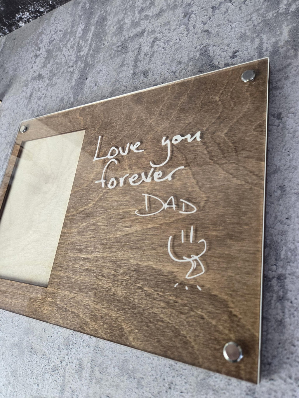 Engraved Handwriting Frame
