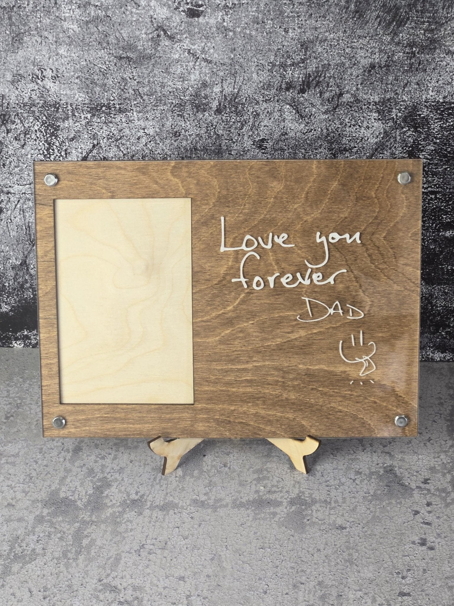 Engraved Handwriting Frame