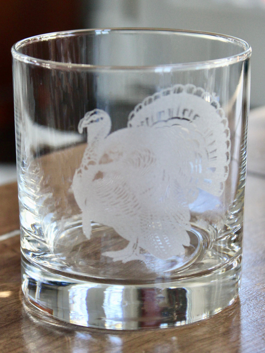 Wild Turkey Engraved Glasses